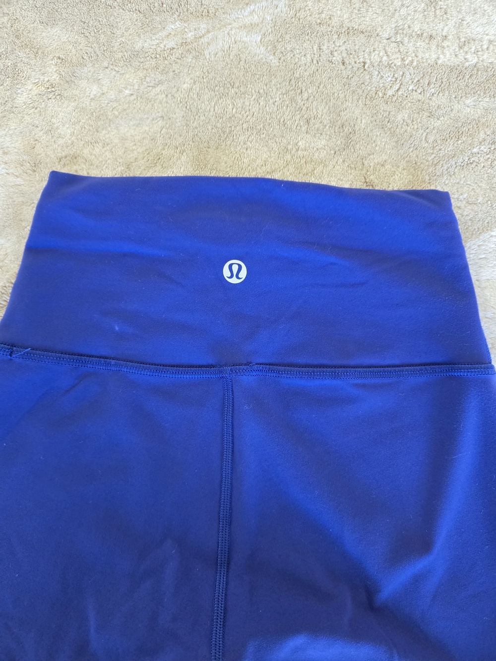 Gently Preowned Lululemon Wunder Train 7/8 Leggings - Size 2 - Electric Symphony